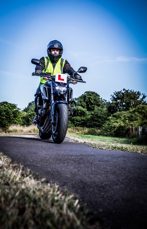 book motorbike training in Andover